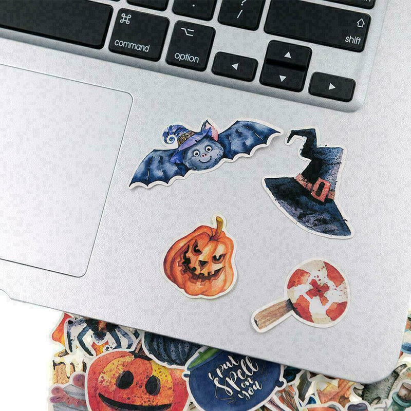 33pc Halloween Stickers Lot Die-cuts For Junk Bullet Hot Journal E8C0 H7O9