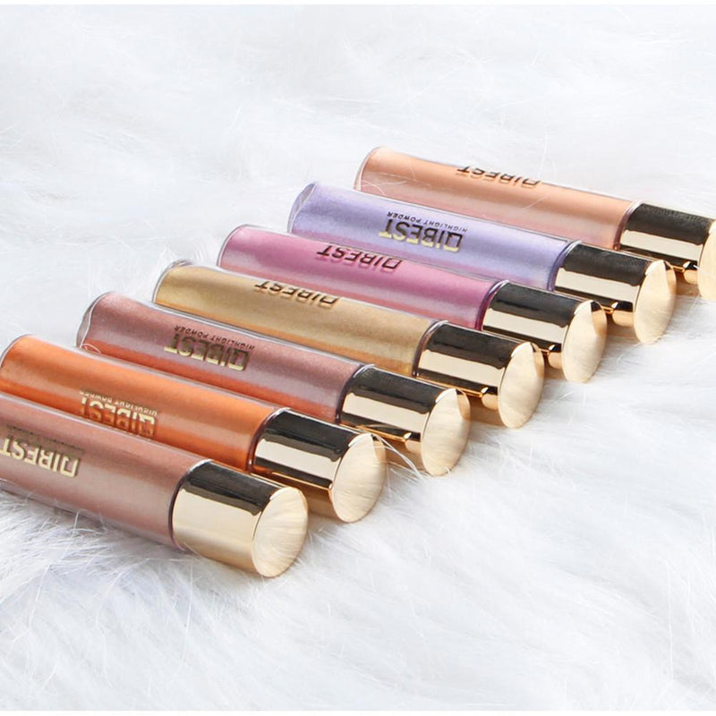 Makeup Highlighter Eyeshadow Powder Face Brightener Bronzer (08 Sparking)