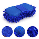 Chenille Microfiber Car Wash Sponge Non Scratch Auto Motorcycle Cleaning Sp