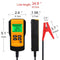Digital Auto System Analyzer Vehicle Car Battery Voltage Tester Diagnostic Tool