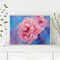 Pink Peony Oil Paint By Numbers DIY Handpainted on Canvas Wall Art Gift Unf