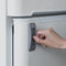 2pcs Self-adhesive Door Handle Cabinet Glass Window Drawer Handles (Grey) Newly