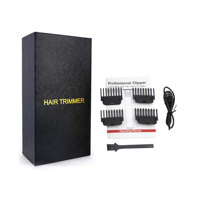 Aluminum Alloy Electric Hair Clipper USB Recharge Shaver Men Hair Cut Machine