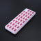 #A 31 Dividers Travel Container for Vitamins Digital Grid Keyboard Monthly Pill