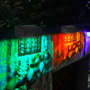 6x Solar Step Lights Outdoor LED Garden Lamp Decoration for Patio Garden Yard