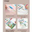 Christmas User-friendly Variety Water Painting Book Reuse Early Education Book