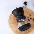 Coffee Bean Mill Manual Coffee Grinder Adjustable Knob Setting Ceramic ABS
