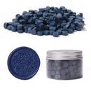 200pcs Octagon Sealing Wax Blue Wax Beads for Envelope Invitation DIY (K) Newly