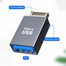 Type E to Type C/USB Adapter PC Motherboard USB3.0 Plug Converter Connector Part