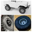 4pcs 1.9 inch Beadlock Wheel Rims for 1/10 SCX10 90046 Traxxas TRX4 RC4WD D90