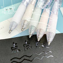 Adhesive Pen Shape Dispensing Glue Dots Stick Roller Double Sided Adhesive