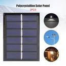 Portable 0.3W 3V Solar Panel Charger 65x48mm Mini DIY Solar Module (2pcs) Newly