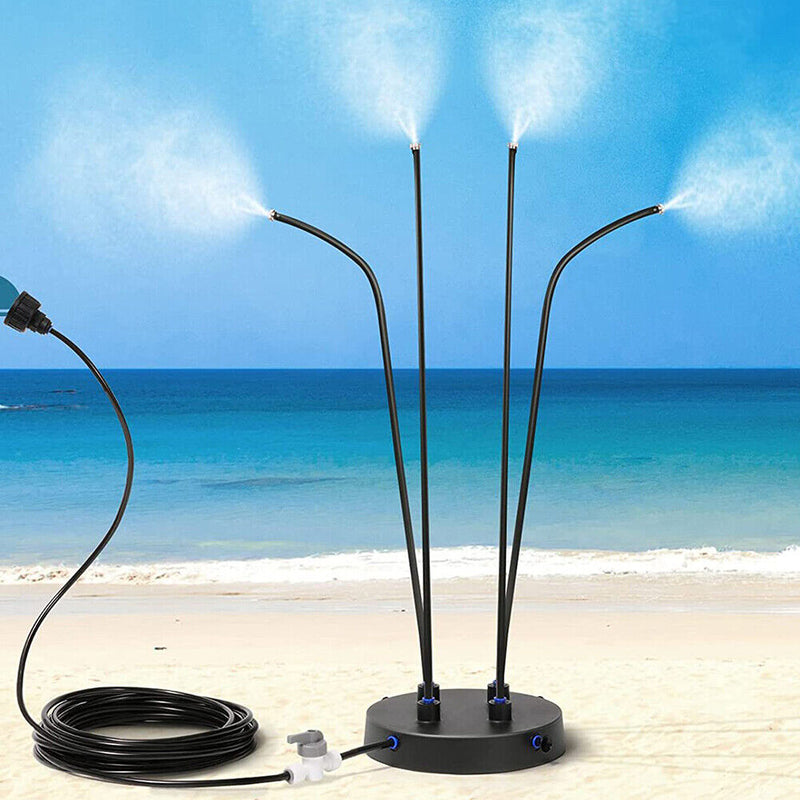 #A Portable Sprayer Stand-up Misting System Us Plug Flexible Mister Garden Tools