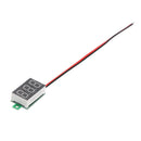 0.36inch LED Display Digital Voltmeter TwoLine 4.5-30V Voltmeter(Red)