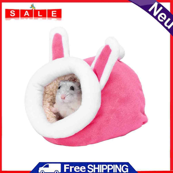 Animal Mini Cotton House Winter Warm Pet Nest Hedgehog Hamster Sleeping Beds