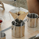 Foldable Coffee Dripper Holder Outdoor Camping Tea Coffee Filter Drip Cone