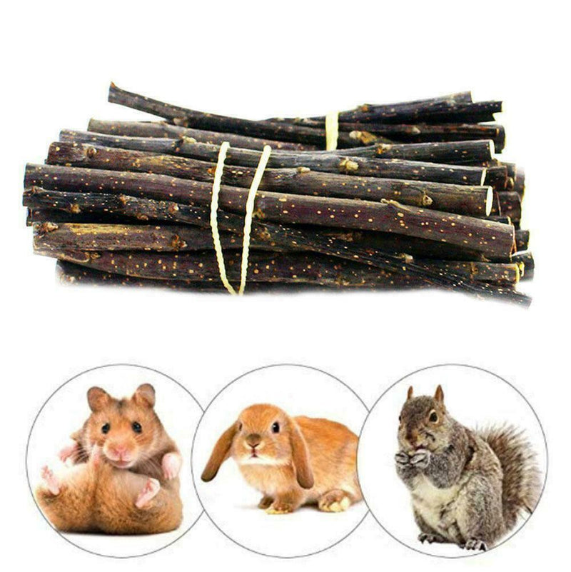 50g Wood Chew Sticks Twigs for Small Pets Rabbits Hamster Guinea Pig Best hot.