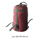 Camping Sleeping Bag Compression Bags Hammock Storage Packs (Wine Red)