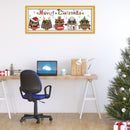 14CT Stamped Cross Stitch Needlework Embroidery Craft (K991 Christmas Bird)
