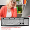 104 Keys USB Wired Large Printed Computer PC Keyboard for Elderly Old People