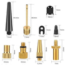 15pcs/set Bicycle Valve Adapter Presta to Schrader Cycling Bike Tire Tools