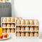 Three Layers Flip Egg Storage Box Kitchen Fridge Egg Keeping Fresh Tray Newly