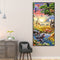 5D DIY Full Diamond Animal World Round Diamond Rhinestone Diamond Painting
