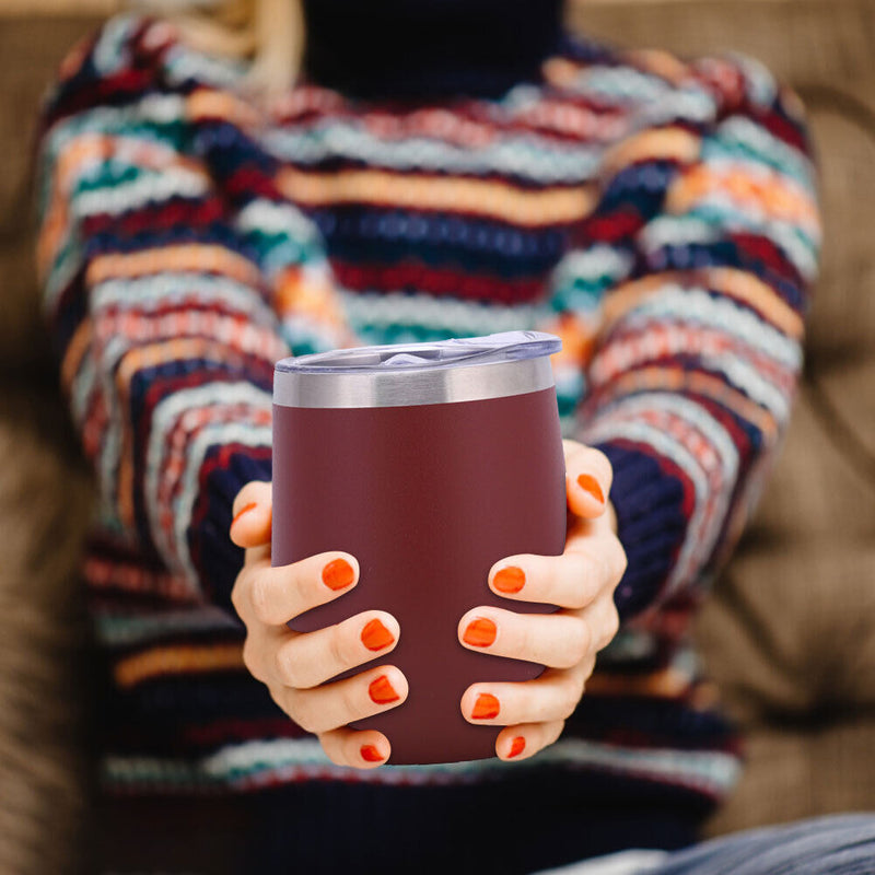 Beer Coffee Mug Stainless Thermal Leak Proof Insulation Cup with Lids (H) Newly