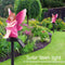 LED Solar Light Flower Fairy Lawn Stake Outdoor Garden Landscape Light (A) Newly