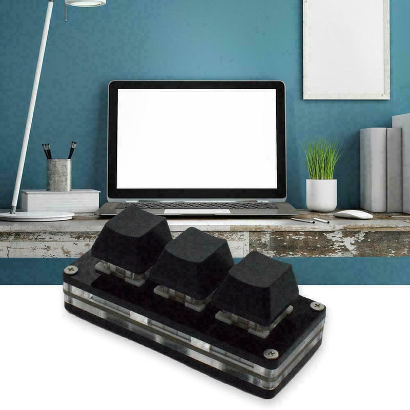 Mini 3-key Keypad Gaming Keyboard Programming Macro Mechanical J1W2 Keypads A3I1