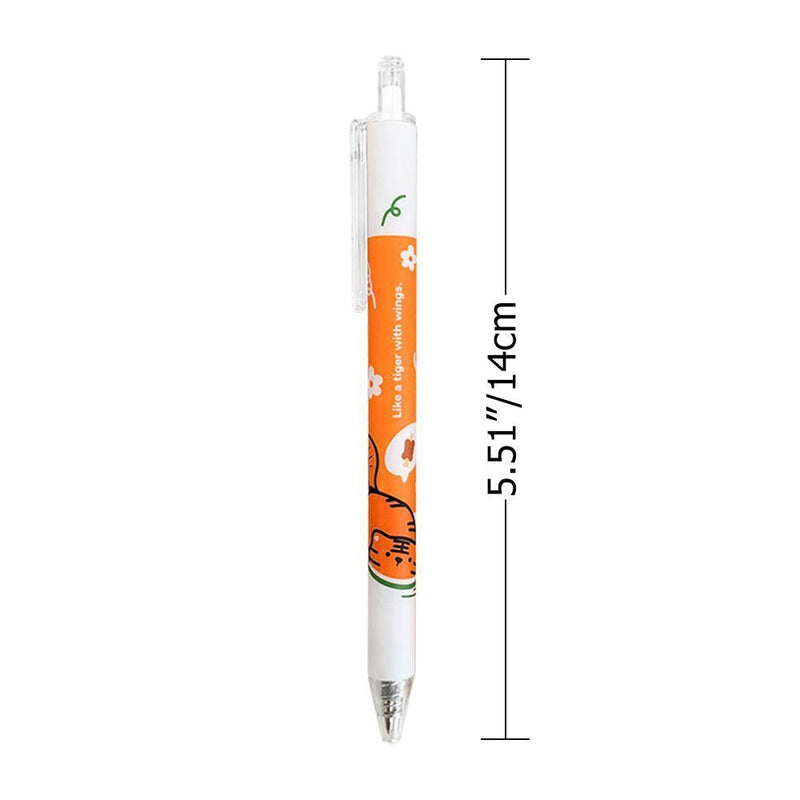 Tiger Pattern Cartoon Creative Cute Office Supplies Student Stationery Gel Pen