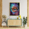 Home DIY Hand Painted Paint By Numbers Oil Canvas Pictures Starry Sky Eyes