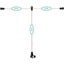 Aerial FM Antenna 75 Ohm F Type Male Plug For Home Receiver Radio Signal D7C4