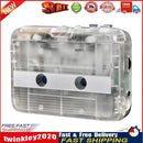 Stereo Walkman FM Radio Bluetooth-compatible Cassette Tape Player (Clear) Newly