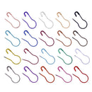 500pcs/pack Gourd Safety Pins Metal Clips Knitting Stitch Marker Tag Pins