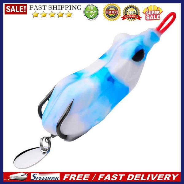 Topwater Crankbait Artificial Fishing Bait 6.5cm 14.5g Ray Frog Lures with Hooks