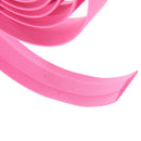 2PCS Cycling Road Bike Sports Cork Handlebar Tape+ 2 Bar plug pink