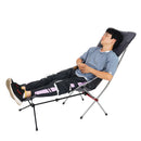 Outdoor Fishing Barbecue Footrest Portable BBQ Foot Rest Leg Stool Folding Chair