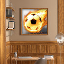 Diamond Painting Full Round Rhinestone Wall Picture Football Kit