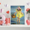 DIY Paint By Number Kit Girl Sea No Frame for Home Hanging Art Decoration