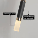 Lamp Modern Style Hanging Lighting LED Straight Pendant Lamp Ceiling Light
