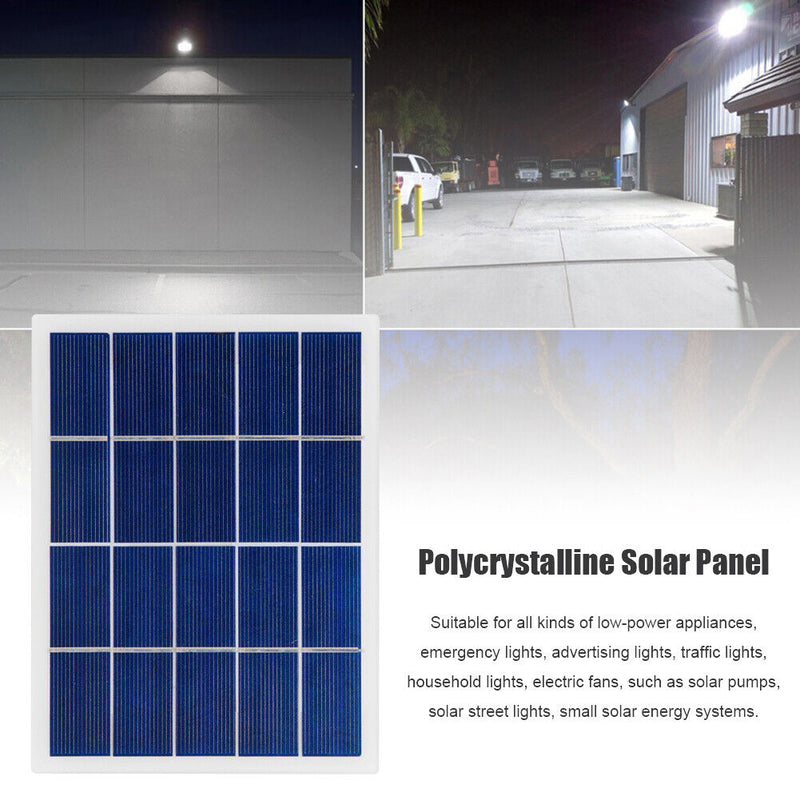 3W 5V Solar Panel Polycrystalline Silicon Solar Battery Charger 170x130mm