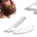 Care Tool Hairdressing Styling Hair Mustaches Brush Folding Comb Beard Comb