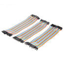 120pcs 20cm 2.54mm 1pin Jumper Wire DuPont Cable for Arduino