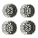 4x Beadlock Rims for SCX10 90046 AXI03007 Traxxas TRX4 RC4WD D90 (Titanium)