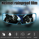 Waterproof motorcycle helmet visor shield film kit - coating rain protection fo