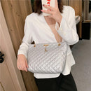 Solid Color Women Handbags PU Leather Casual Top-handle Bags Large Capacity Tote