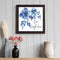 Ink Blue Rose Oil Paint By Numbers DIY Acrylic Painting Wall Art Picture Craft