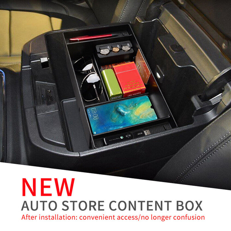 Car Armrest Storage Box for GMC SIERRA Silverado Auto Central Console Organ