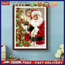 5D DIY Diamond Painting Santa Claus Kits Full Square Drill Wall Rhinestone Decor
